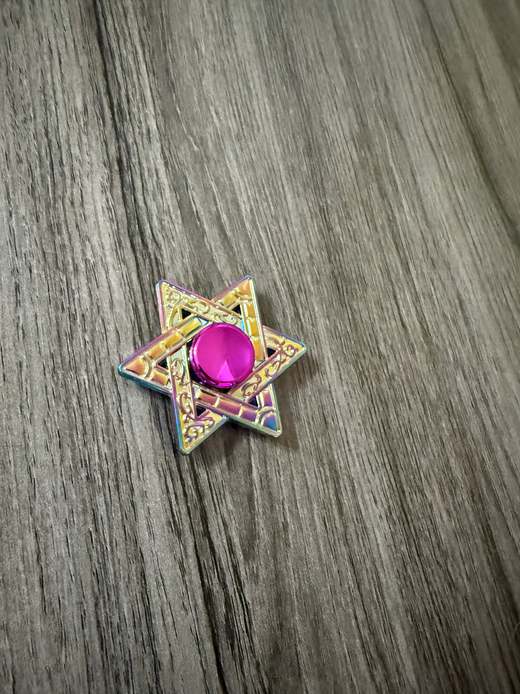 Star of David Fade Fidget Spinner | Sensory Fidget Toy