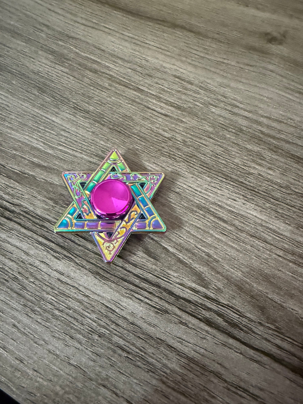 Star of David Fade Fidget Spinner | Sensory Fidget Toy