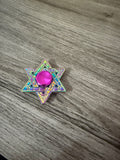 Star of David Fade Fidget Spinner | Sensory Fidget Toy