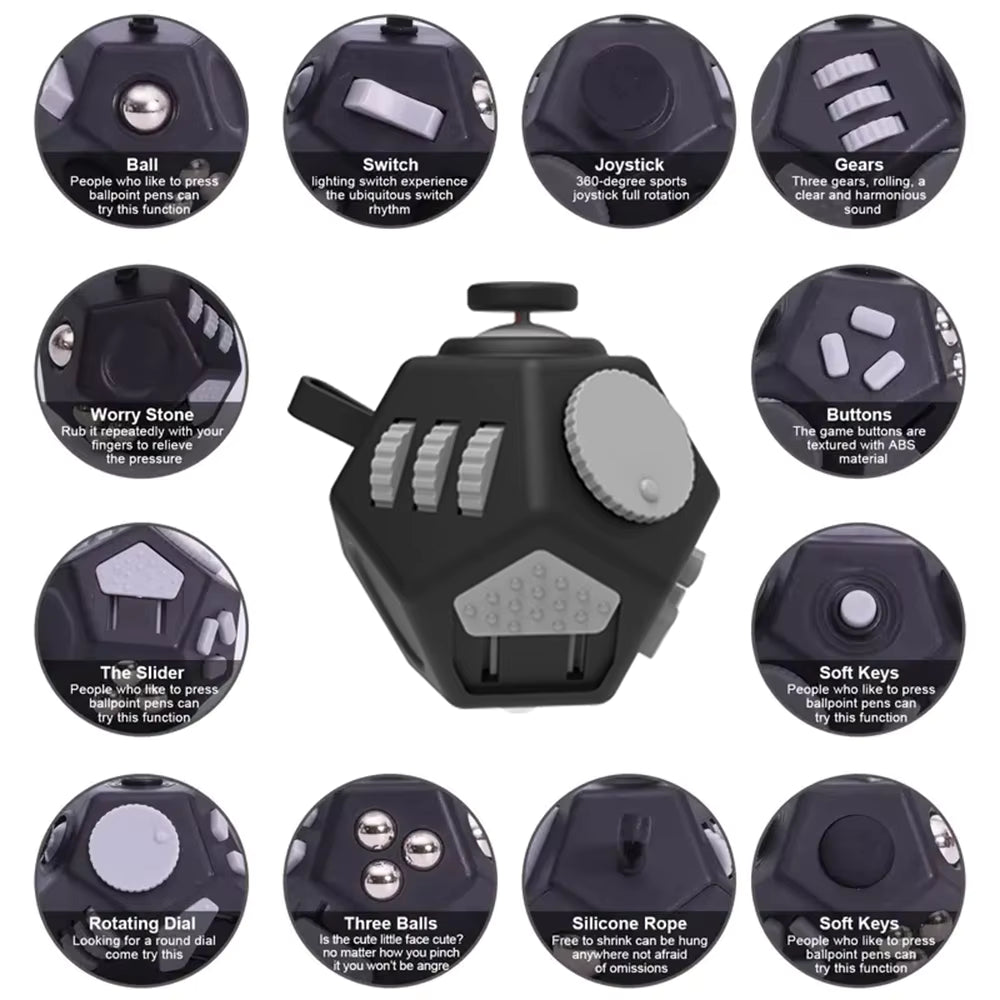 Dice Anti Stress Cube