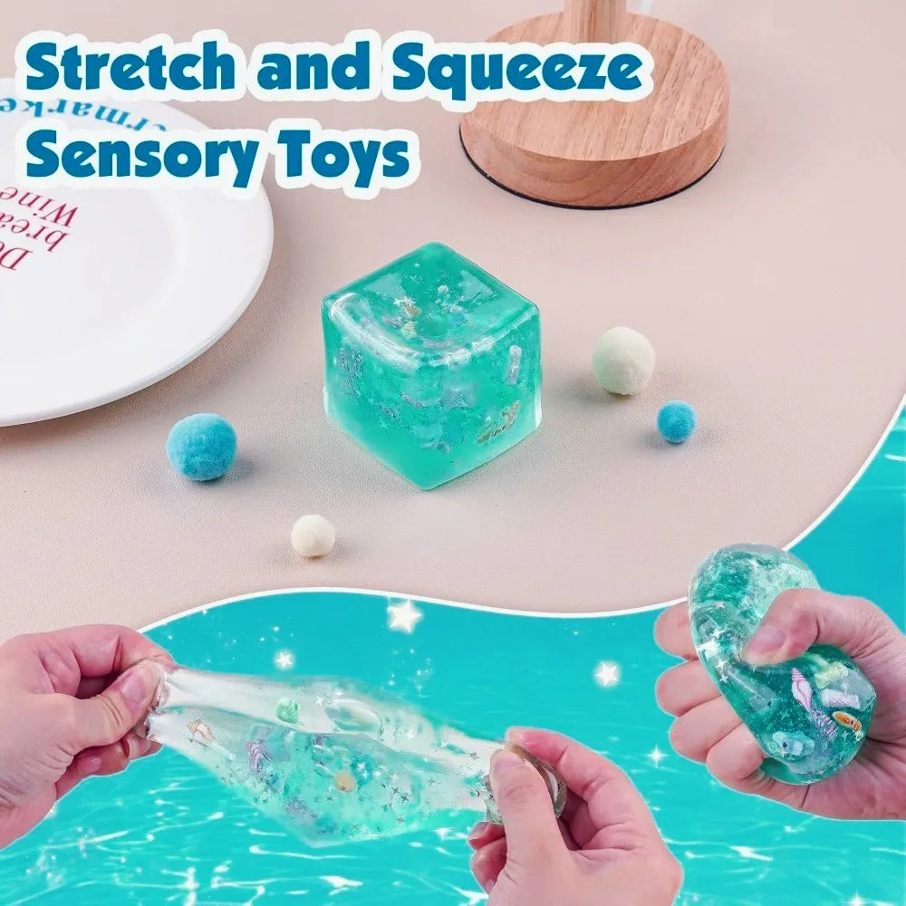 Ocean Cube Squishy Toy