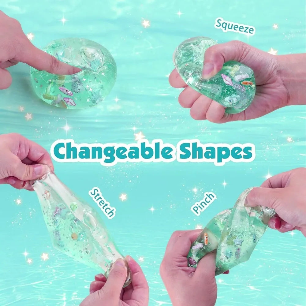 Ocean Cube Squishy Toy