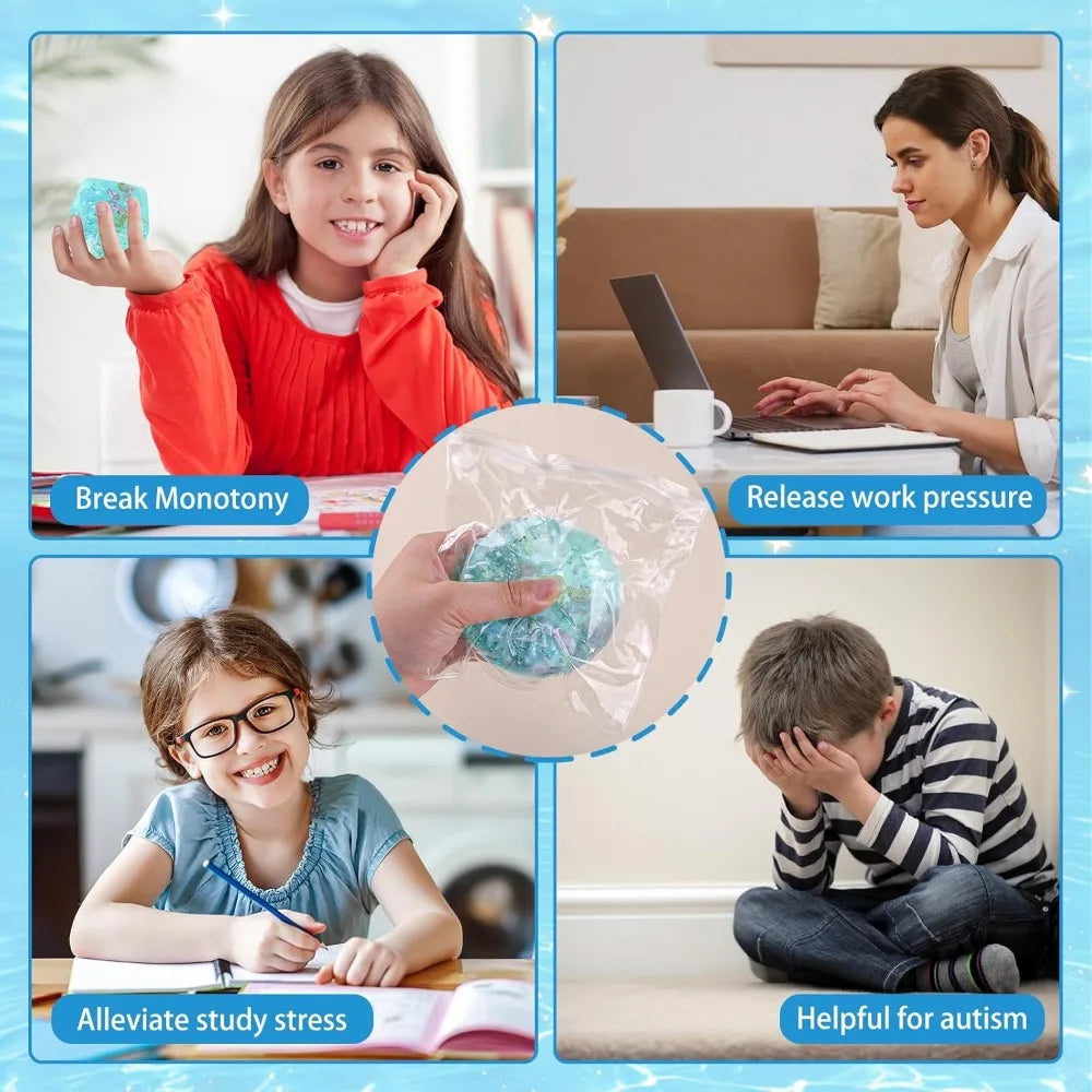 Ocean Cube Squishy Toy