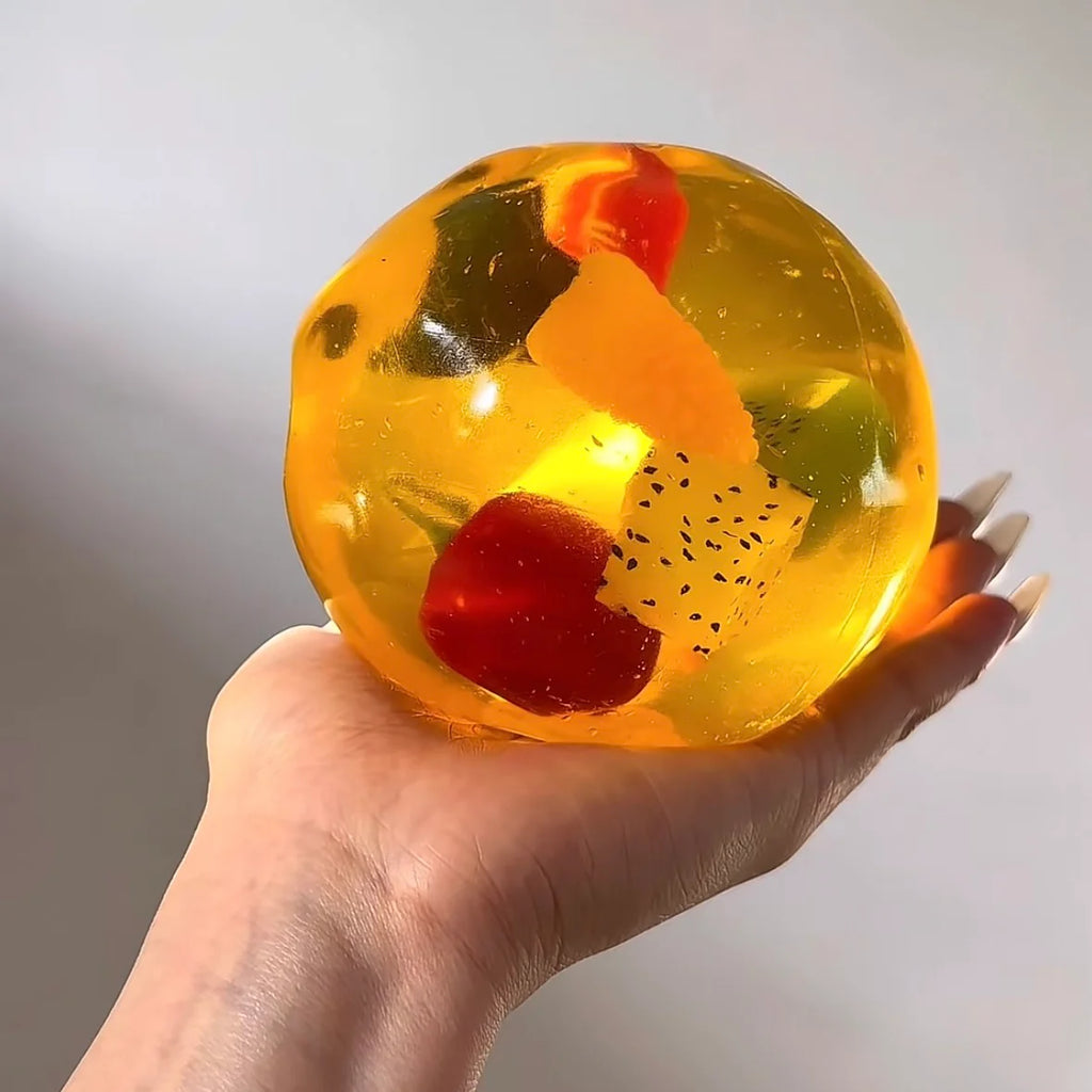 Jumbo Fruit Filled Squishy Ball