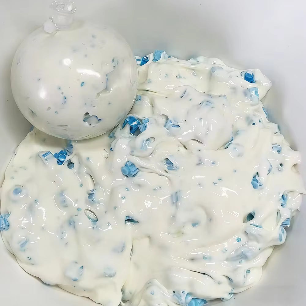 Mint Chocolate Chip Butter Slime Stress Ball