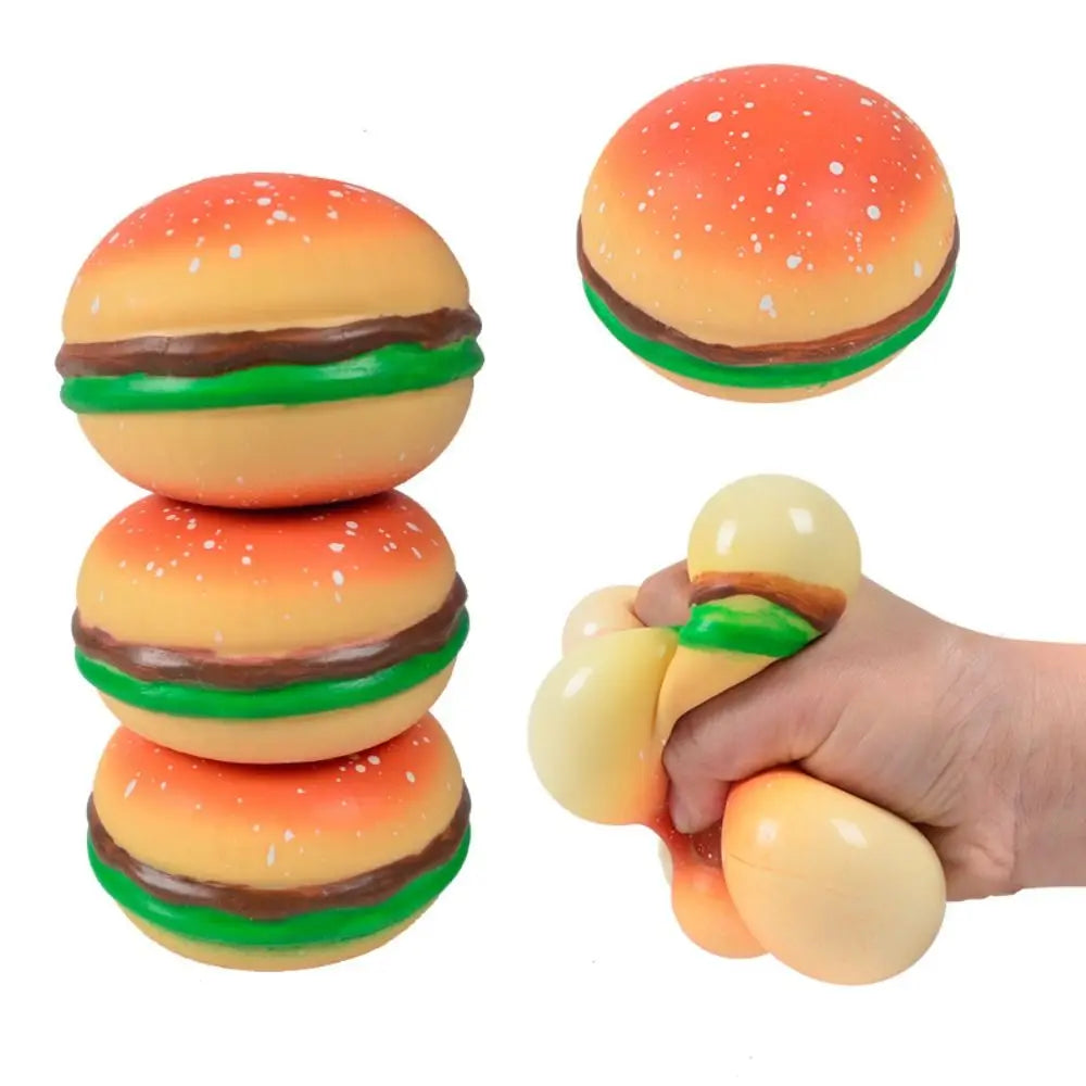 Squishy Hamburger Stress Ball