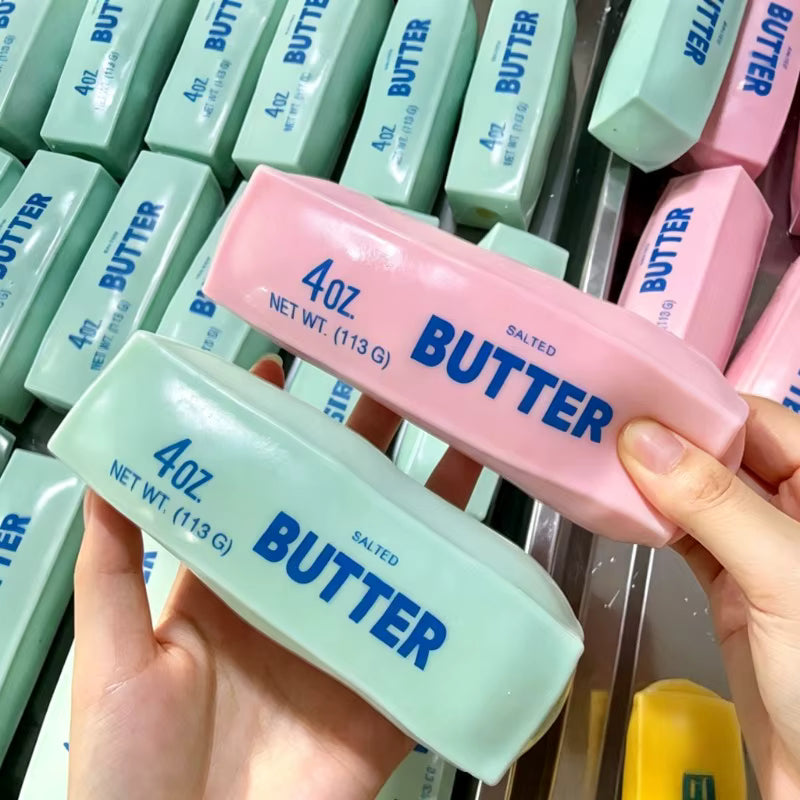 Crunchy Butter Squishy – Slow Rebound Sensory Toy