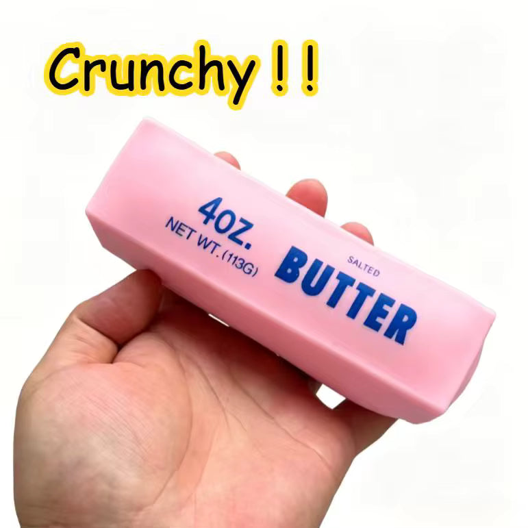 Crunchy Butter Squishy – Slow Rebound Sensory Toy