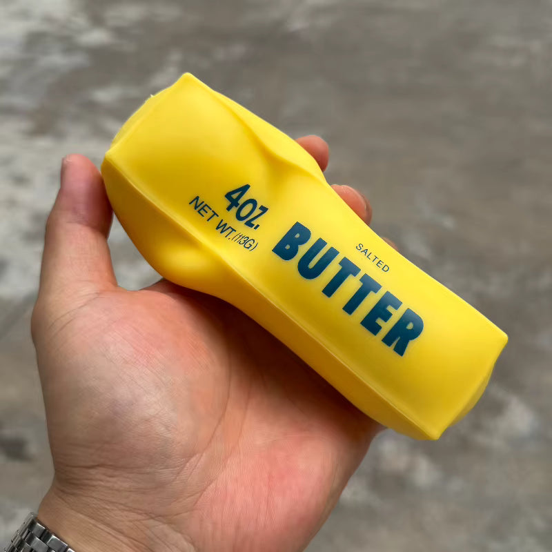 Crunchy Butter Squishy – Slow Rebound Sensory Toy