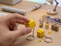 Cheese Clicker Keychain