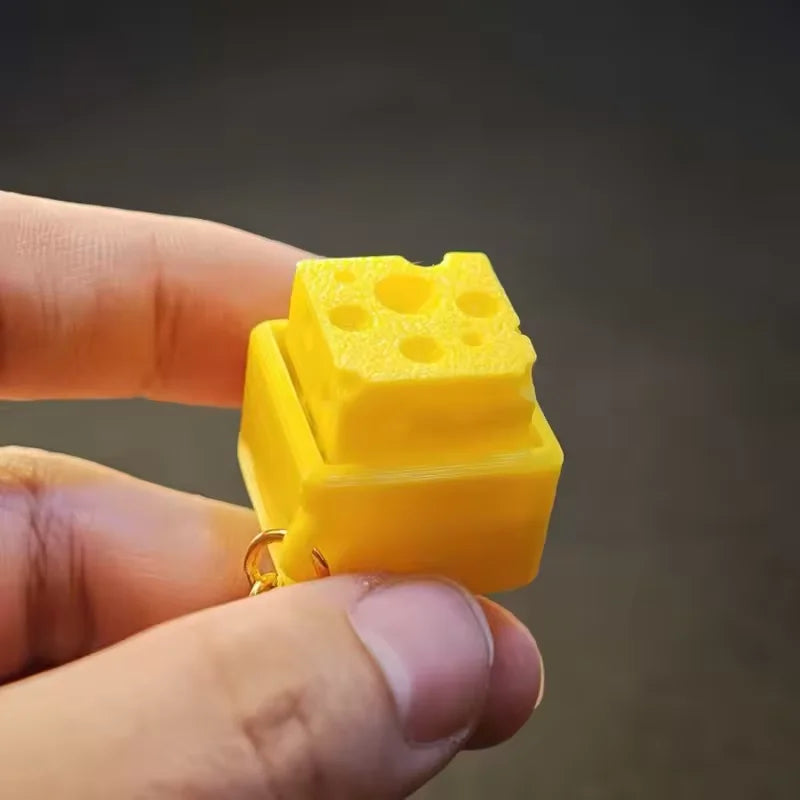 Cheese Clicker Keychain