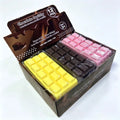 Slow Rising Chocolate Squishy Toy — 12 Pc Bulk Pack (3 Colors)