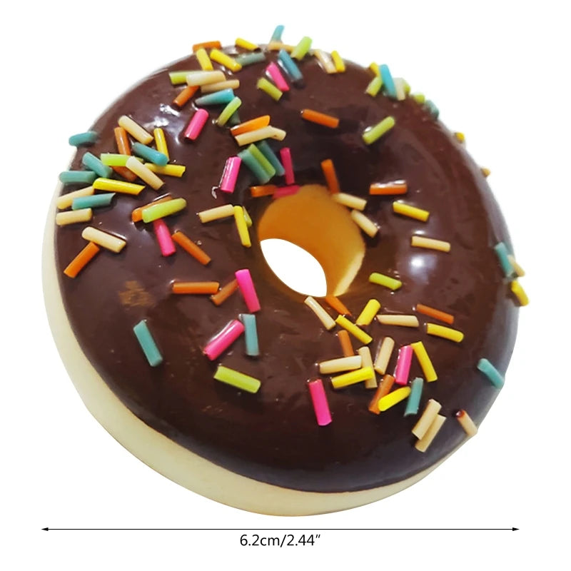 Sprinkly Donut Squishy Toy