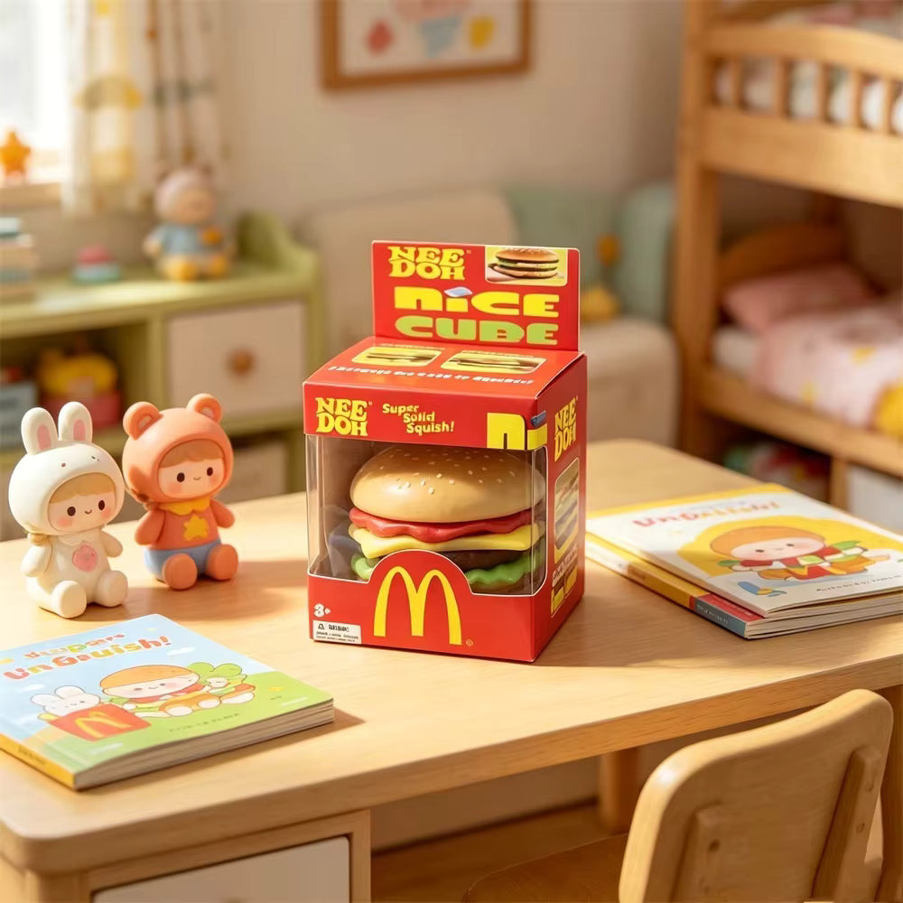 Fast Food Inspired Cube Squishy