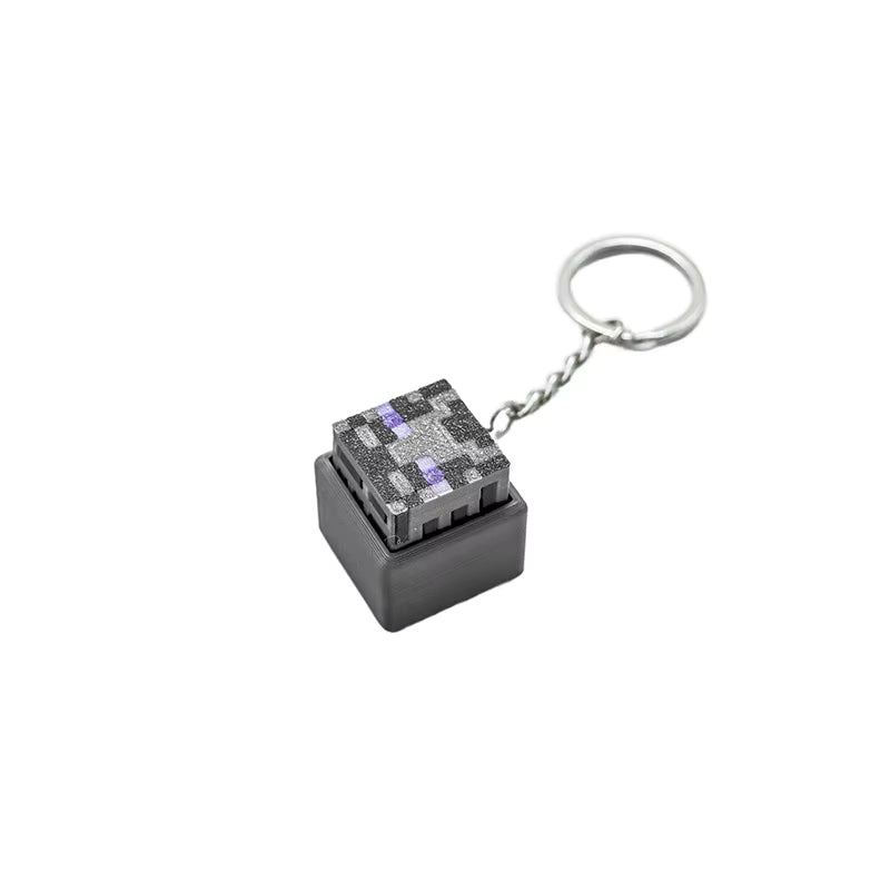 3D Printed Minecraft Keychain Clicker