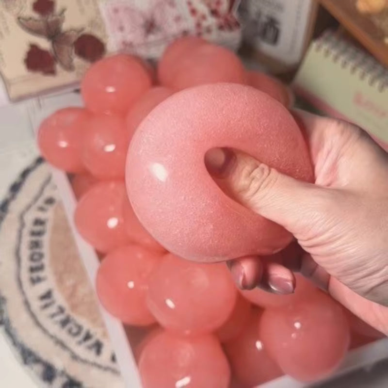 Peach Slushy Squishy Ball