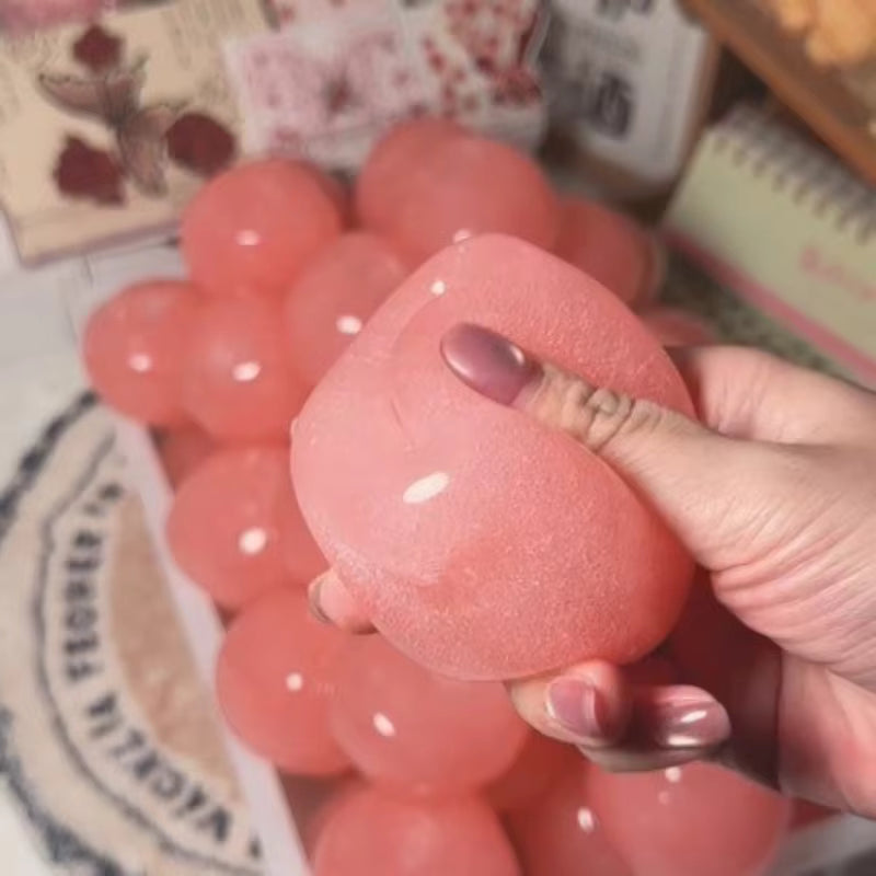 Peach Slushy Squishy Ball