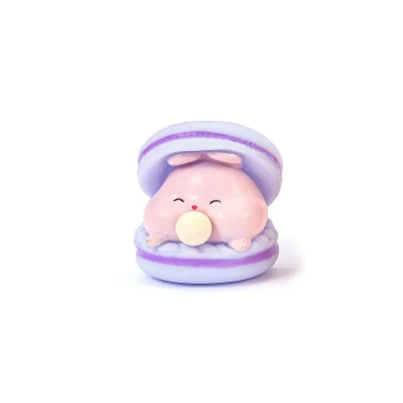 Macaron Animal Squishy Toy