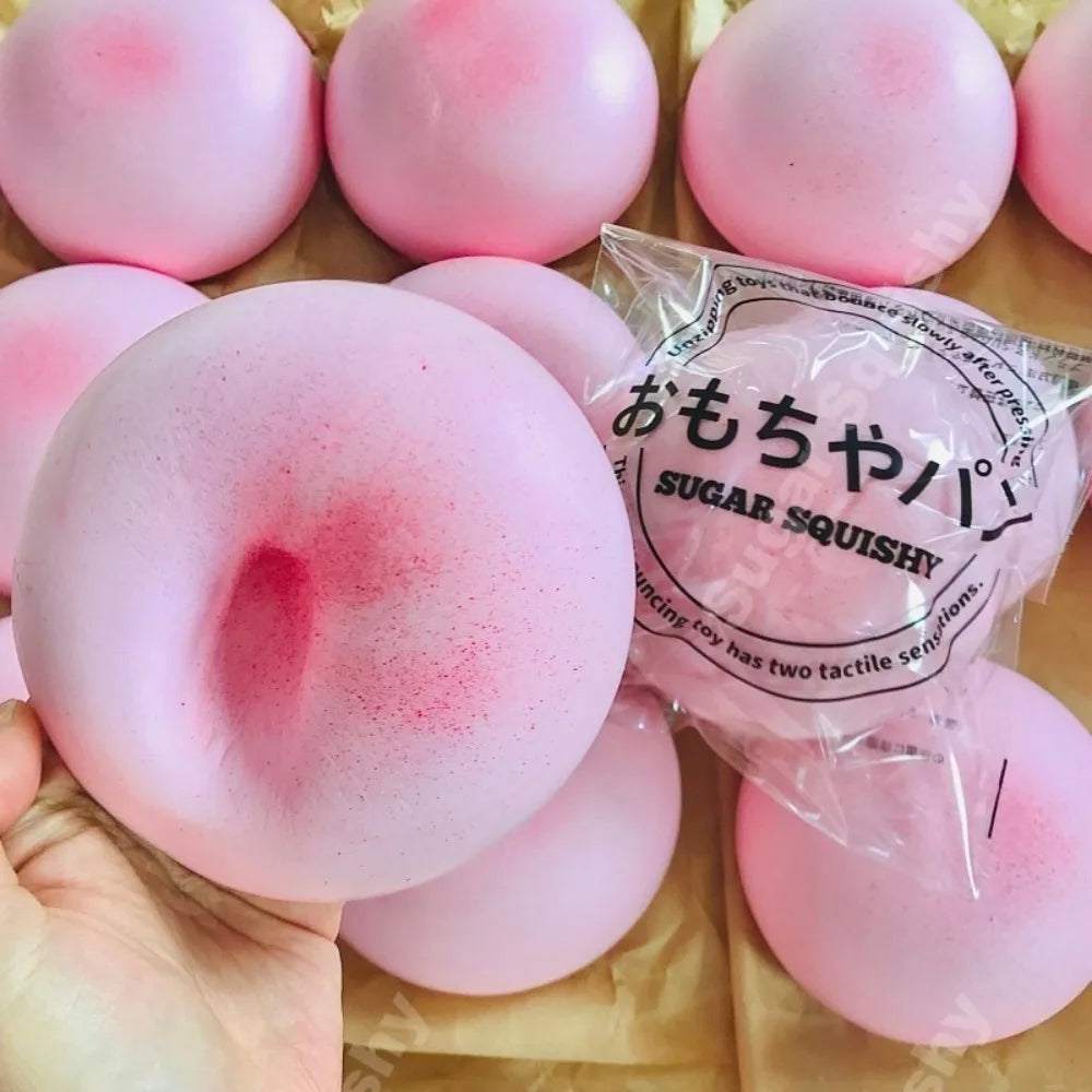 Pink Mochi Bun Squishy