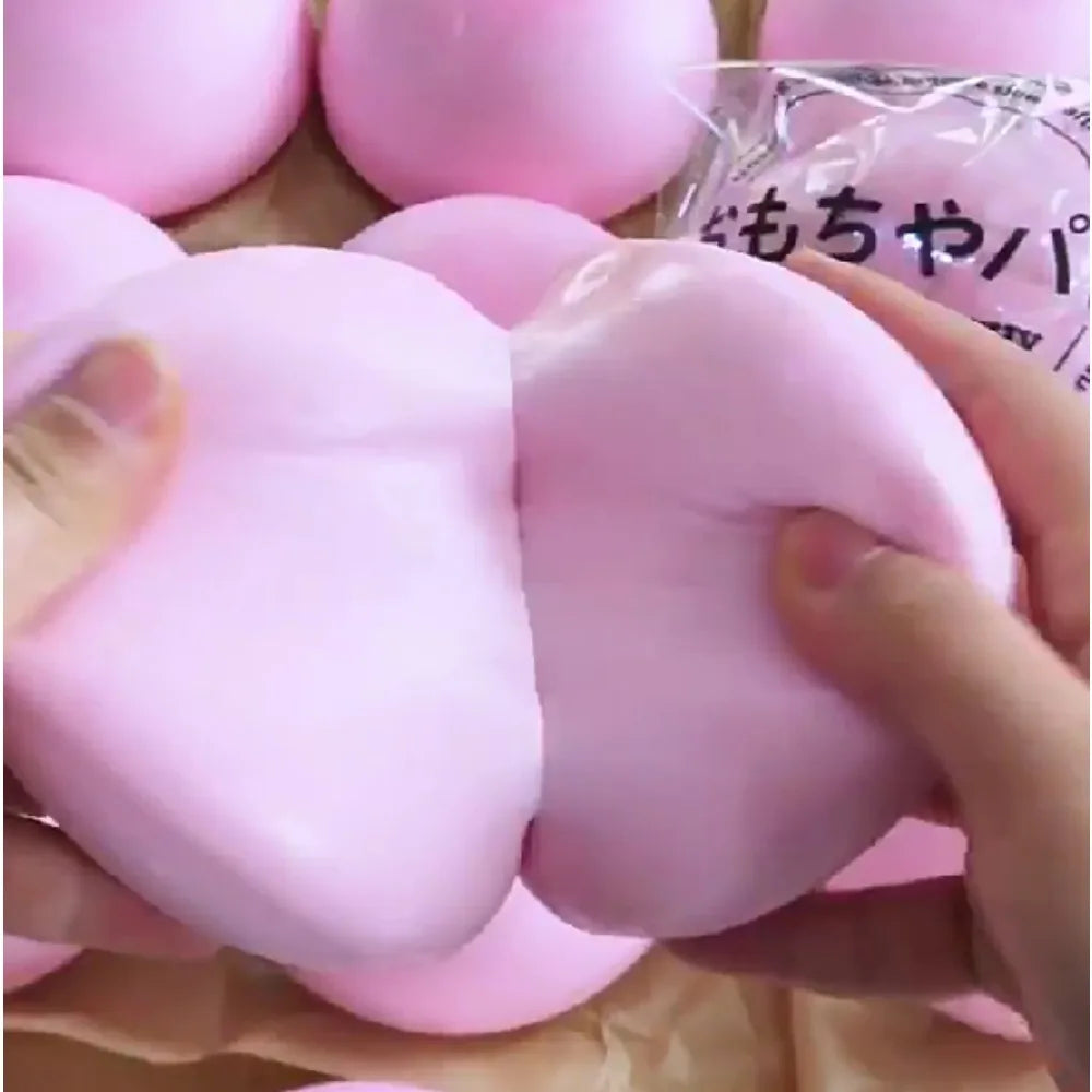 Pink Mochi Bun Squishy