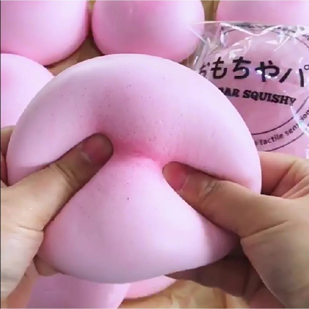 Pink Mochi Bun Squishy