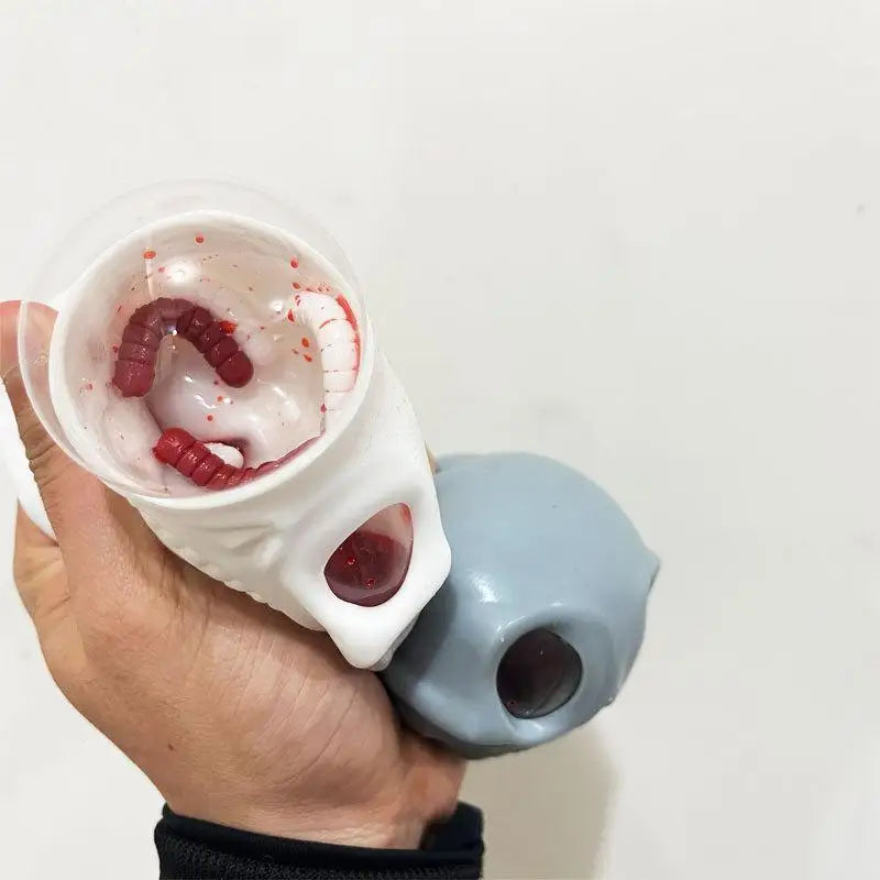 Bloody Skull Squishy Toy