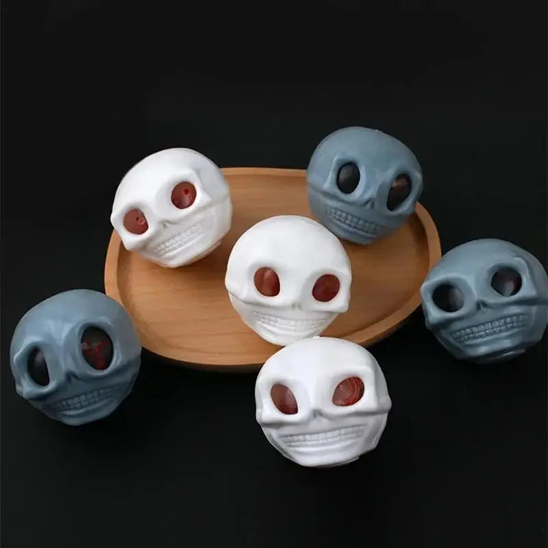 Bloody Skull Squishy Toy