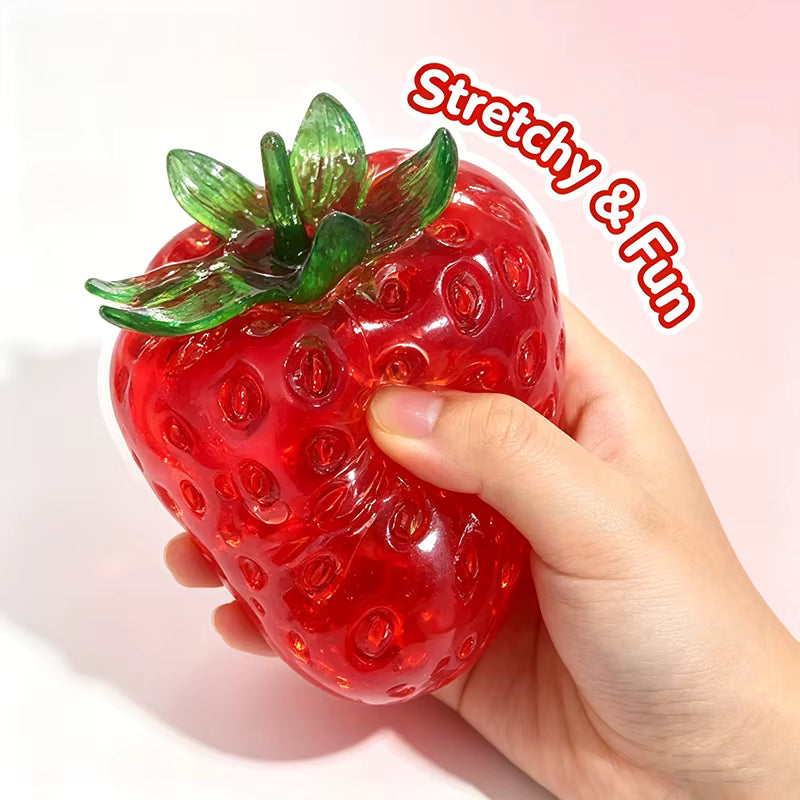 Strawberry Vaseline Squishy – Jelly Squeeze Toy