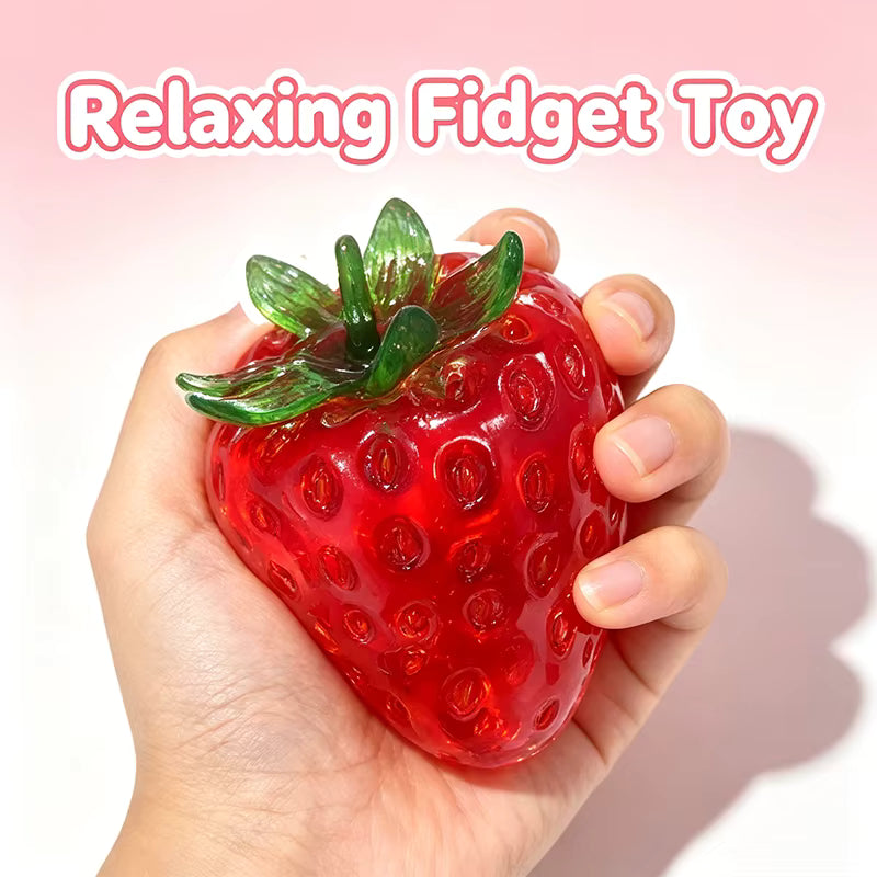 Strawberry Vaseline Squishy – Jelly Squeeze Toy