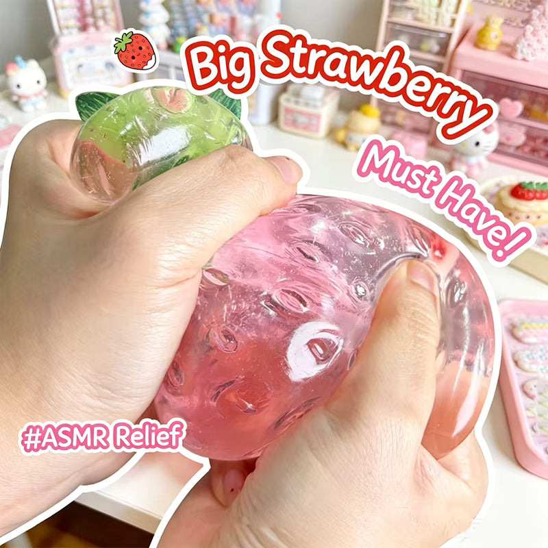 Strawberry Vaseline Squishy – Jelly Squeeze Toy