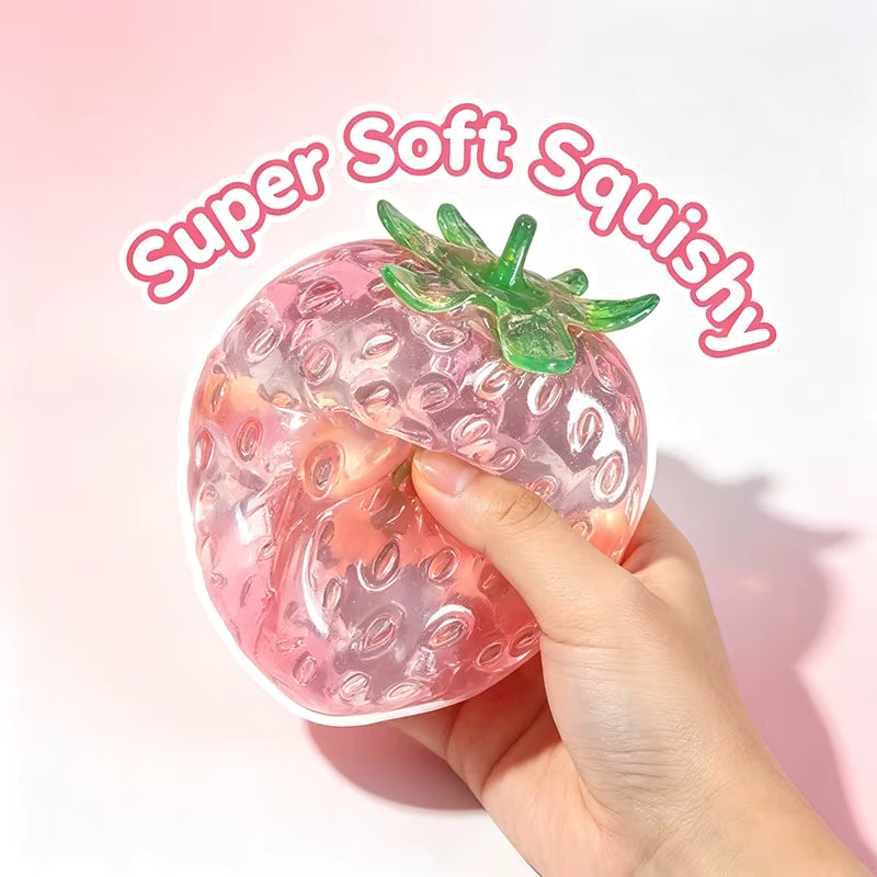 Strawberry Vaseline Squishy – Jelly Squeeze Toy
