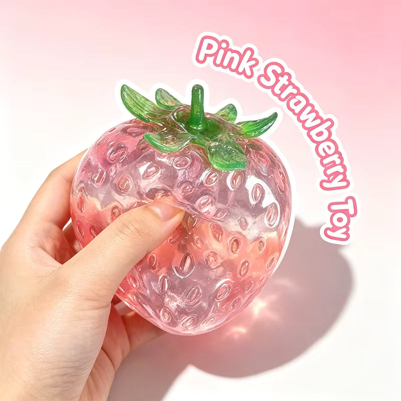 Strawberry Vaseline Squishy – Jelly Squeeze Toy
