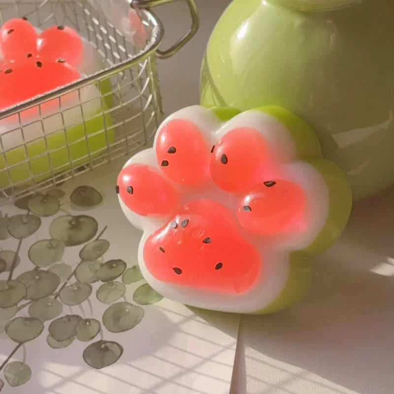 Watermelon Paw Squishy