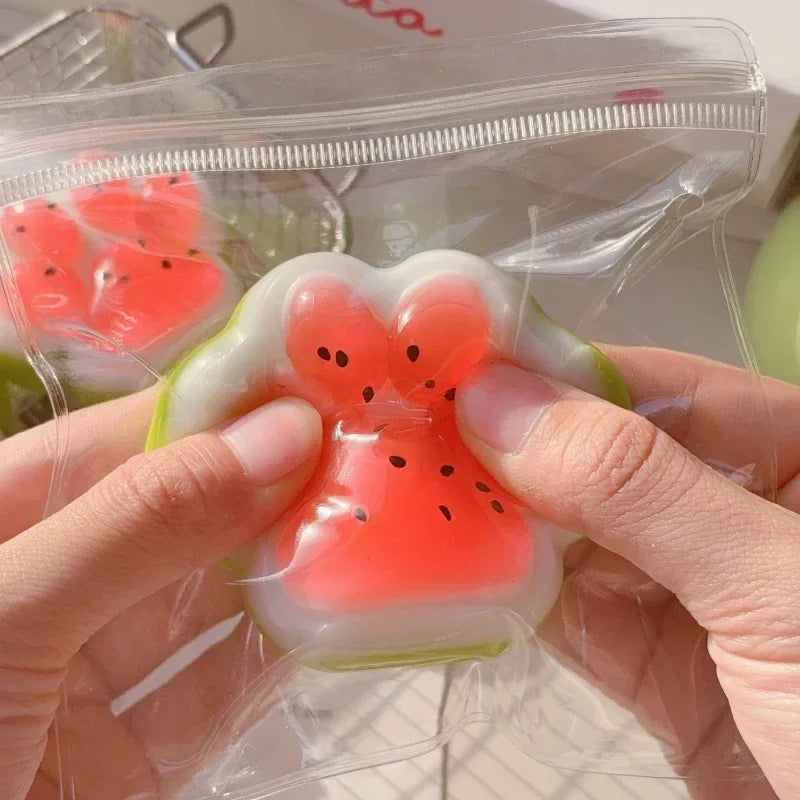 Watermelon Paw Squishy