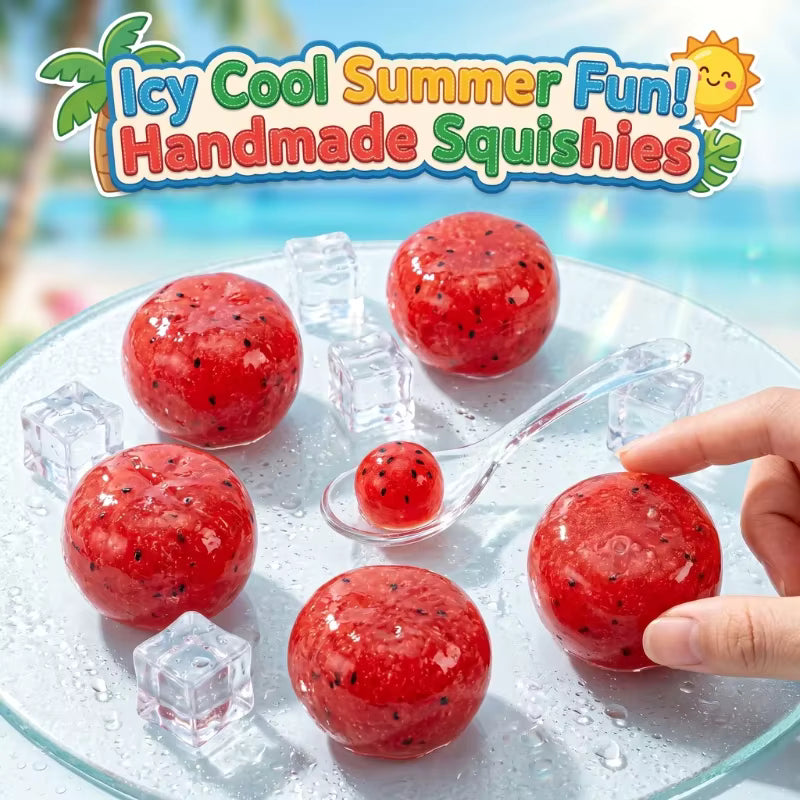 Slushy Filled Watermelon Squishy